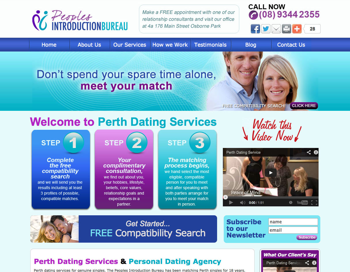Another Raving Fan for Omnific Design - perthdatingservices.com.au