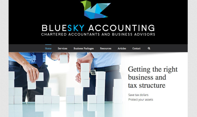 Bluesky Accounting Website