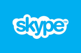Skype share button